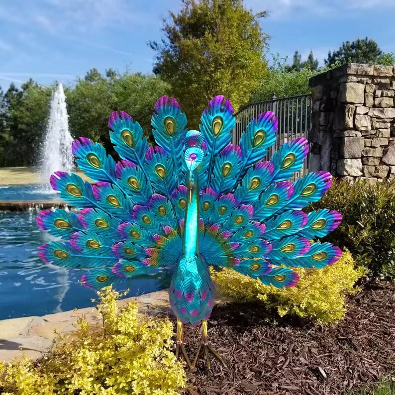 💖Mother's Day Sale💖45%OFF-Beautiful Peacock Statue Decor🦚