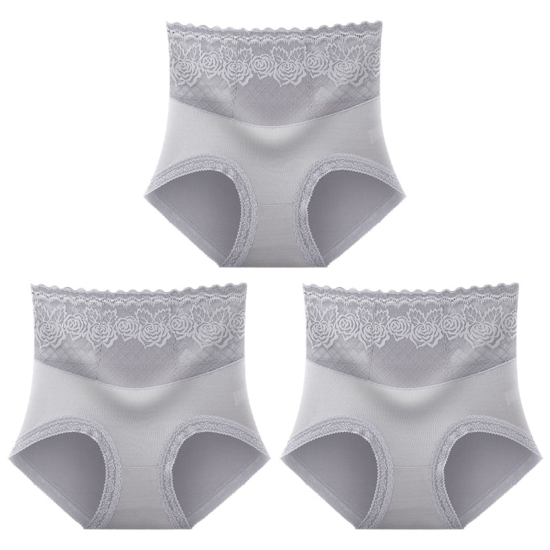 [Pay 1 Get 3packs]🌹High Waist Anti-Side Leakage Hiplift Lace Panties