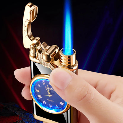 ✨Summer Day 39% OFF - Creative Quartz Watch Windproof Lighter