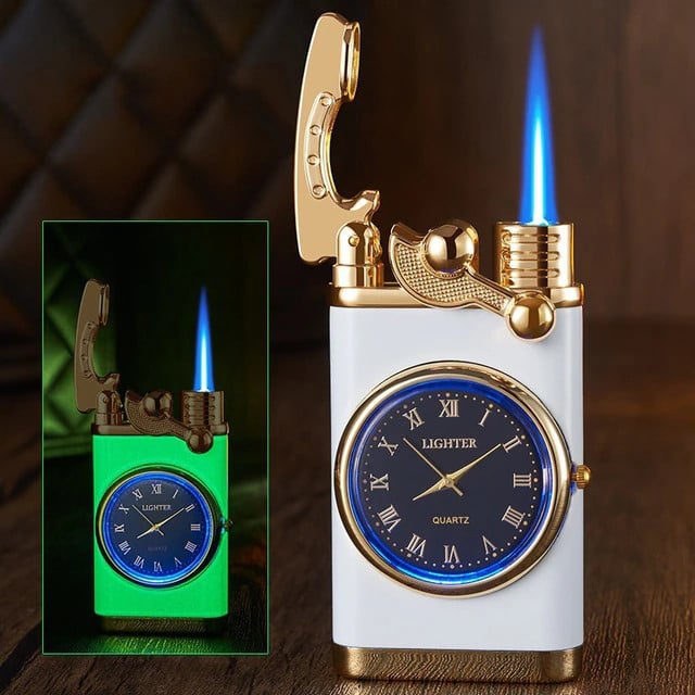 ✨Summer Day 39% OFF - Creative Quartz Watch Windproof Lighter