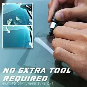 (Last Day Promotion - 49% OFF) Cracks Gone Glass Repair Kit (New Formula), BUY MORE GET MORE FREE