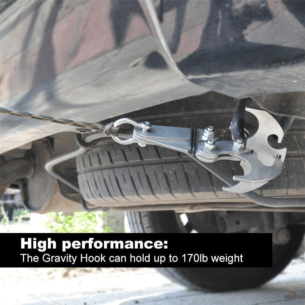 High Performance Gravity Hook, Multifunctional Stainless Steel