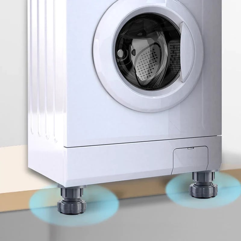 4 pieces height-adjustable washing machine stand