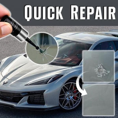 (Last Day Promotion - 49% OFF) Cracks Gone Glass Repair Kit (New Formula), BUY MORE GET MORE FREE