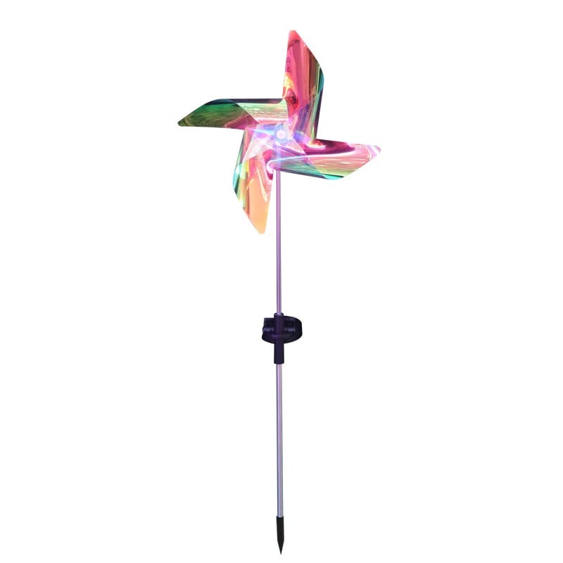 Outdoor Solar Windmill Light