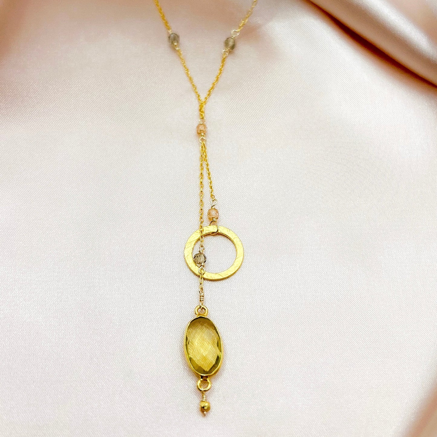 Citrine Ballet Necklace