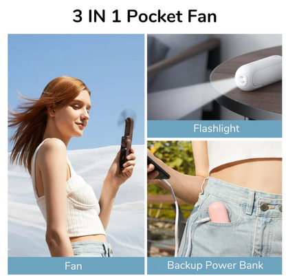 3-in-1 Portable Fan