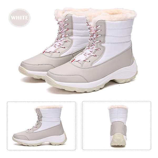 Women Winter Plush Snow Waterproof Ankle Boots