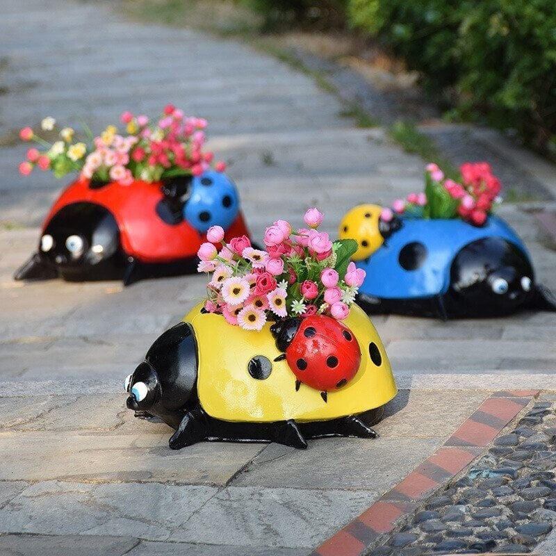 HOT Sale 49% OFF - Cute Ladybug flower pot