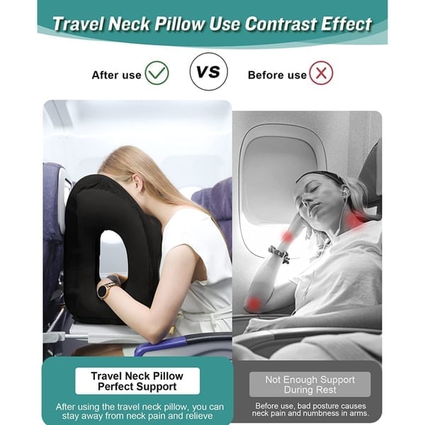 🎉Big Sales 50% OFF🔥 Inflatable Travel Pillow