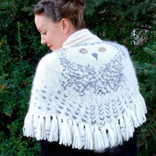 NEW ! RETRO OWL SCARF