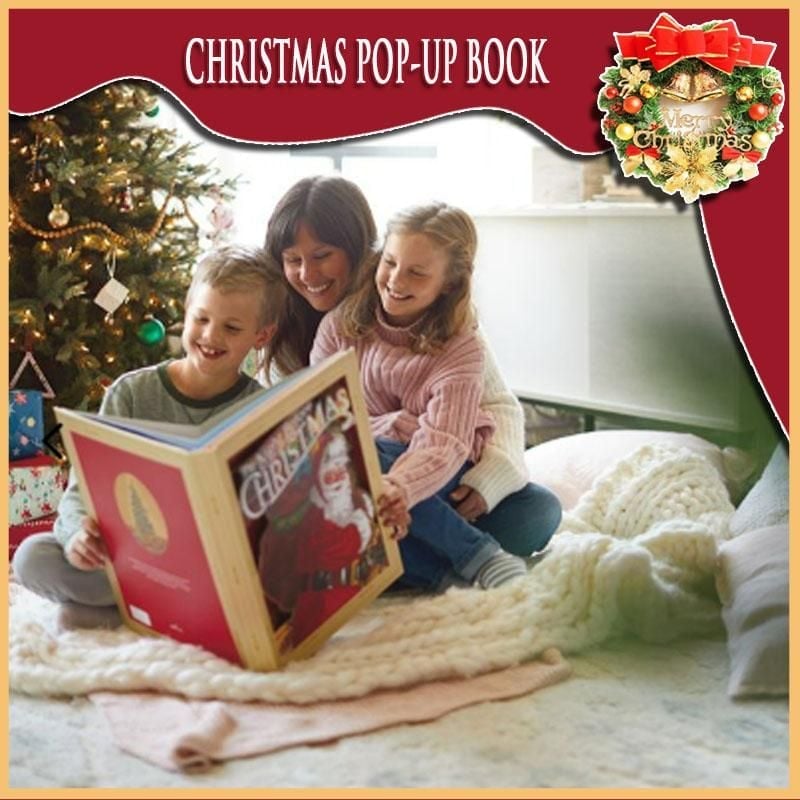 (🌲 Early Christmas Sale - 49% OFF)🎁The Night Before Christmas Pop-Up Book(Light & Sound)